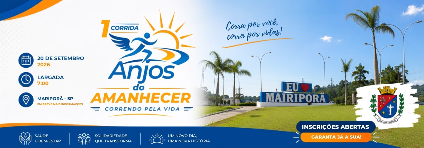 1 Corrida Anjos do Amanhecer - Correndo Pela Vida