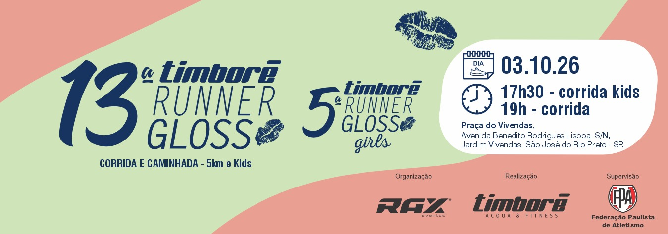 13ª Timboré Runner Gloss