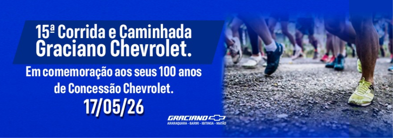 15ª Corrida e Caminhada Graciano Chevrolet
