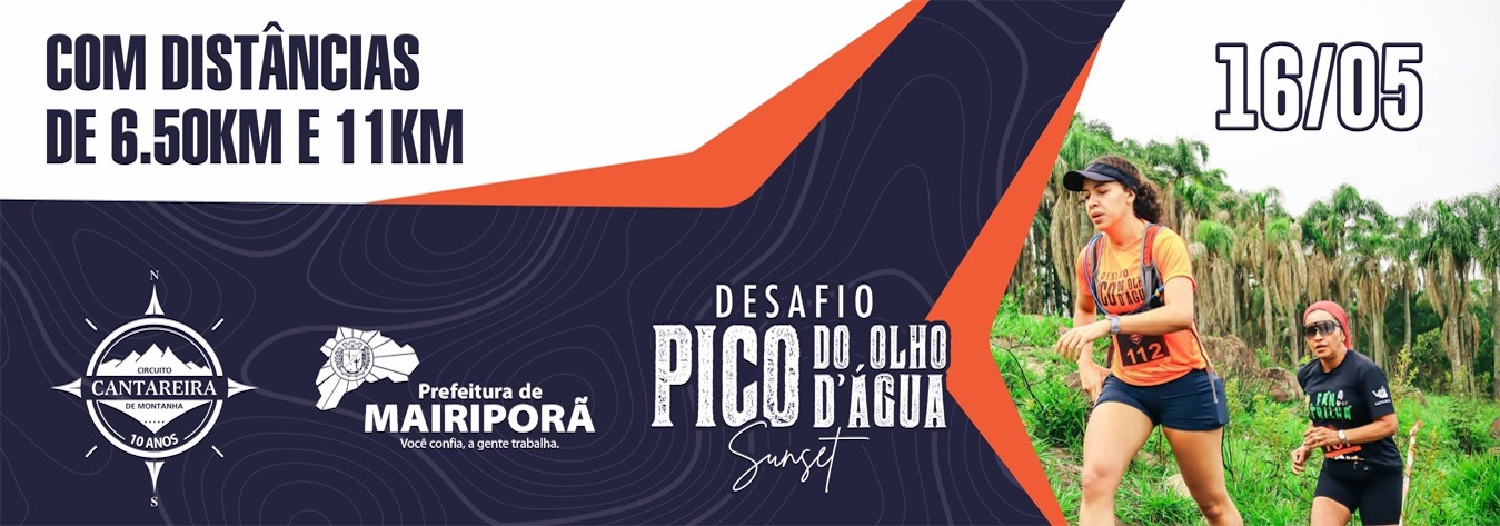 Desafio Pico do Olho D'Água Sunset