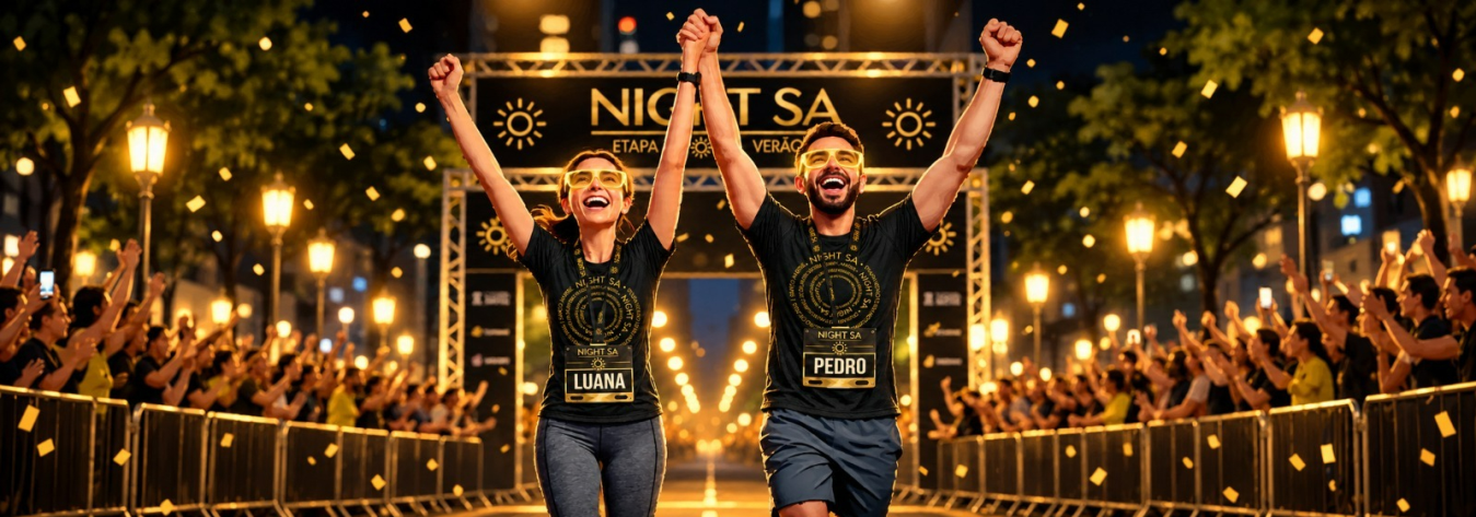 Corrida Night SA - Etapa Verao