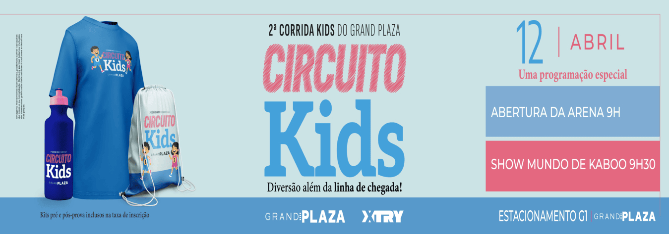 2 Corrida Kids Grand Plaza Circuito Kids — corrida em Santo André, SP