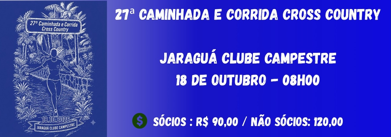 27 Corrida e Caminhada Cross Country